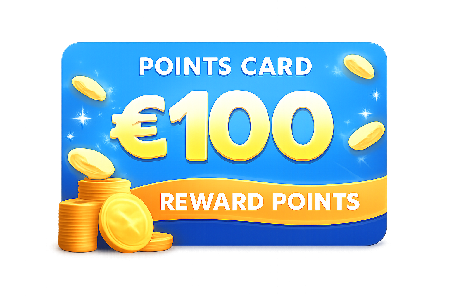 100 Points Card